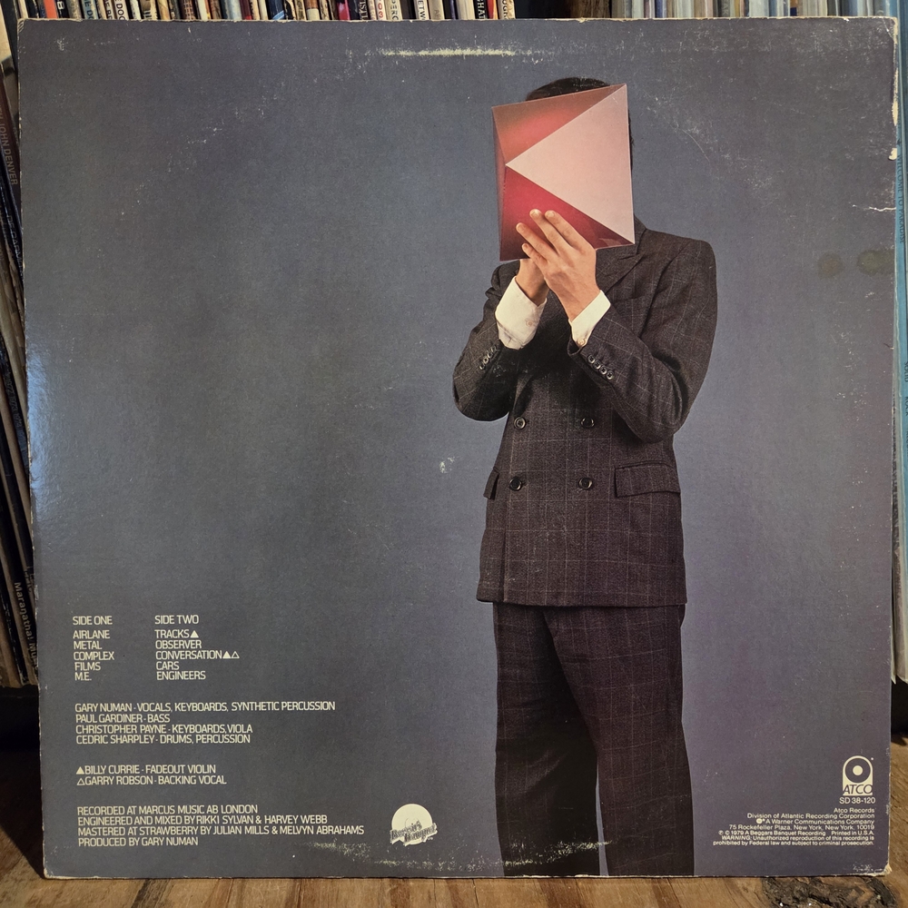 Gary numan rare atco vintage pleasure principle - Picture 2 of 5